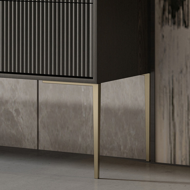 Glam Horizontal Storage Chest with Soft-Close Drawers for Home Clearhalo 'Bedroom Furniture' 'Dressers & Chests' 'dressers_chests' 'furn' 'furn_dressers_chests' 'Furniture' 7798267