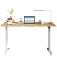 Modern Electric Lifting Computer Desk Bedroom Steel Legs Writing Desk Clearhalo 'furn' 'furn_office_desk' 'Furniture' 'Office Desks' 'Office Furniture' 'office_desk' 7798399