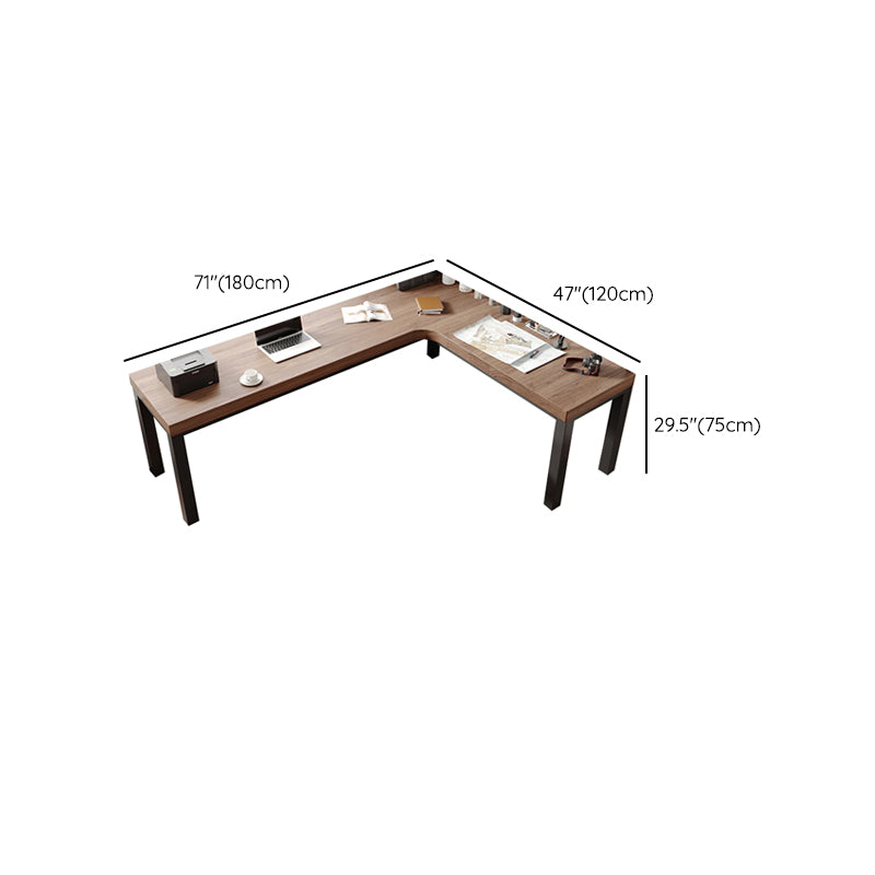 Scrivania da 29,25 pollici H Distano da scrittura contemporanea in legno massiccio
