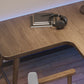 Wooden Office Laptop Table Brown L-Shaped Writing Desk for Home