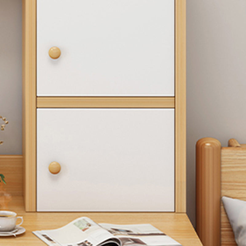 Escritorio de oficina de madera de estilo contemporáneo escritorio rectangular de tareas en blanco/natural