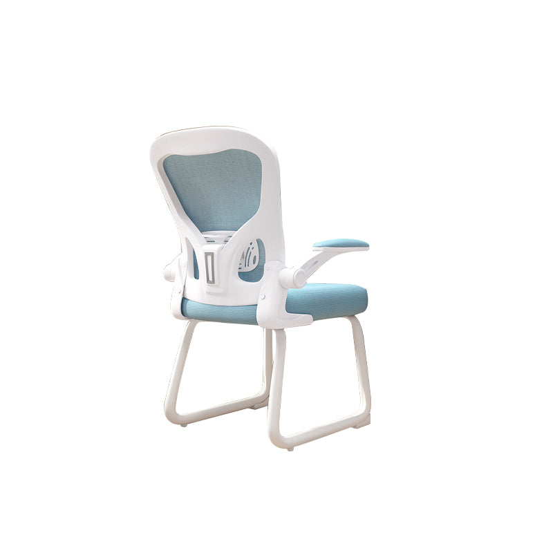 Chaise de bureau à armes rembourrées contemporaines chaise de bureau ergonomique pour le bureau