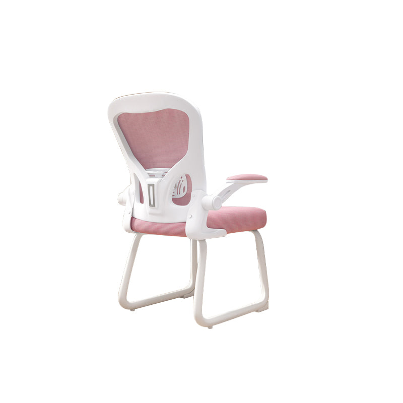 Chaise de bureau à armes rembourrées contemporaines chaise de bureau ergonomique pour le bureau