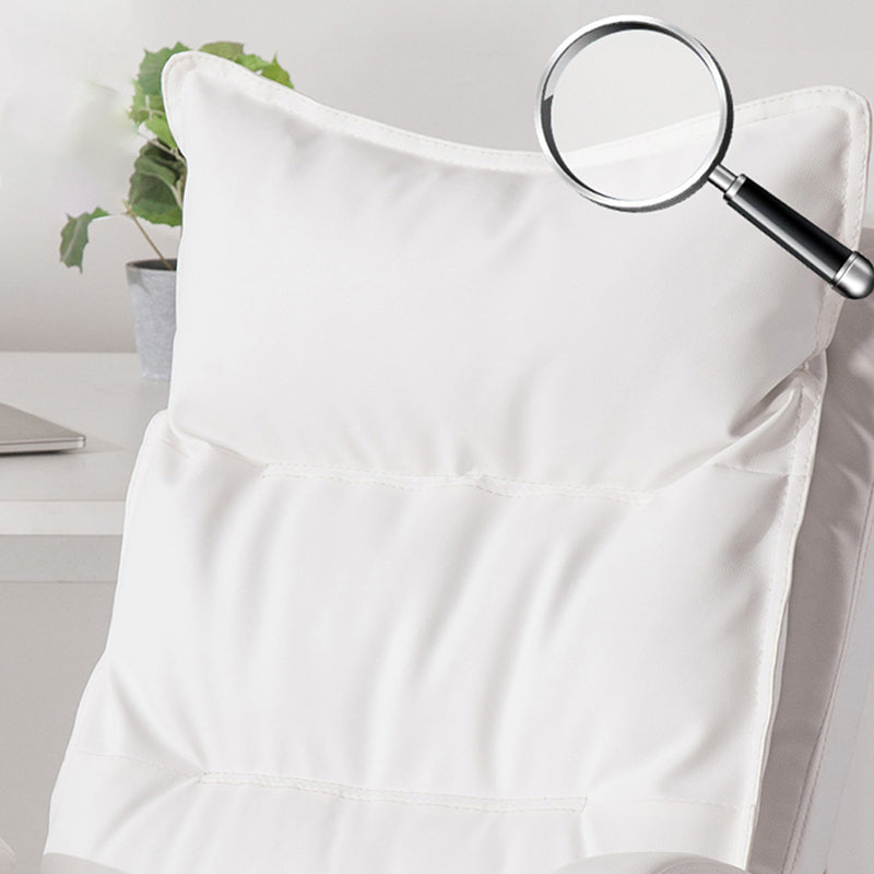 Padded Arms Office Chair Modern Leather No Distressing Ergonomic Desk Chair Clearhalo 'furn' 'furn_office_chair' 'Furniture' 'Office Chairs' 'Office Furniture' 'office_chair' 7799360