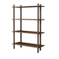Scandinavian Open Back Wood Shelf Bookcase with Shelves for Home Office Clearhalo 'Bookcases' 'furn' 'furn_bookcases' 'Furniture' 'Office Furniture' 7799396