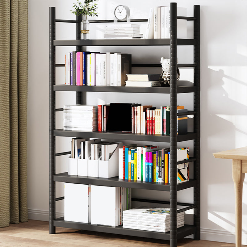 Scaffali di libreria moderni per scaffali in metallo aperto per l'home office