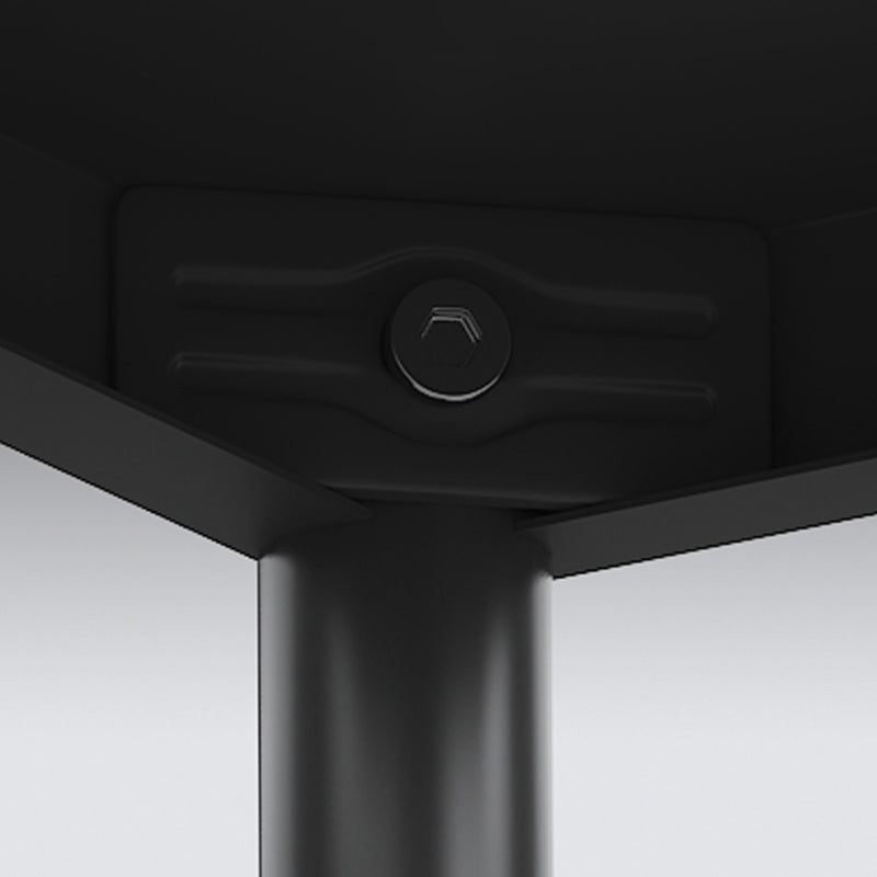 Scaffali di libreria moderni per scaffali in metallo aperto per l'home office