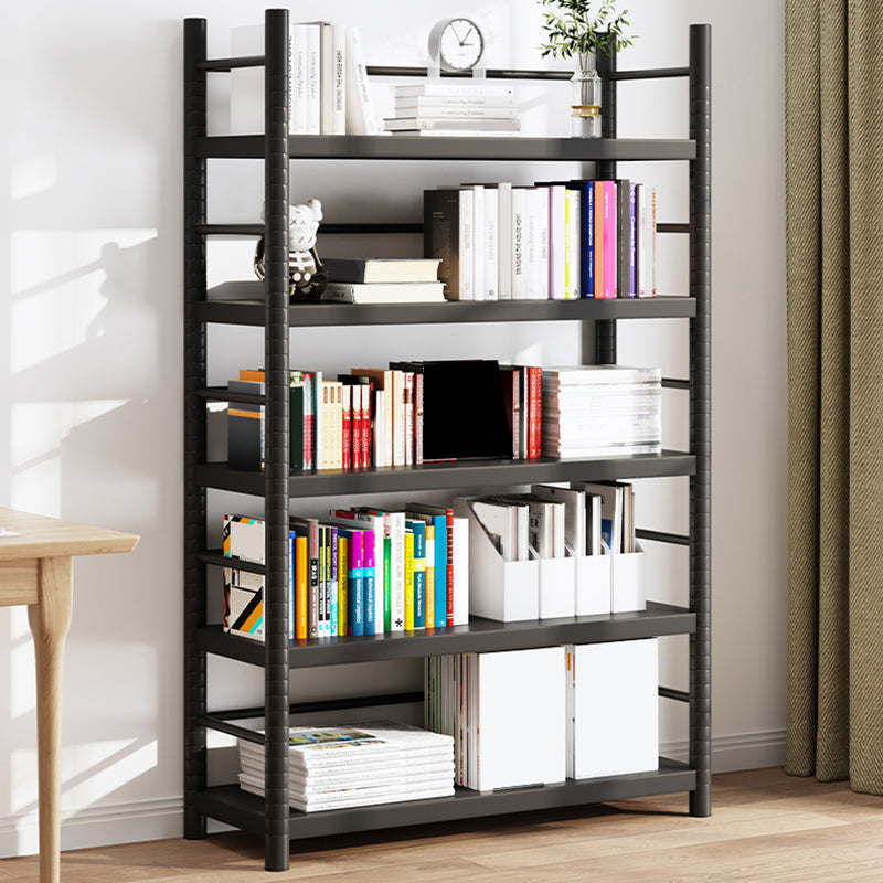 Scaffali di libreria moderni per scaffali in metallo aperto per l'home office
