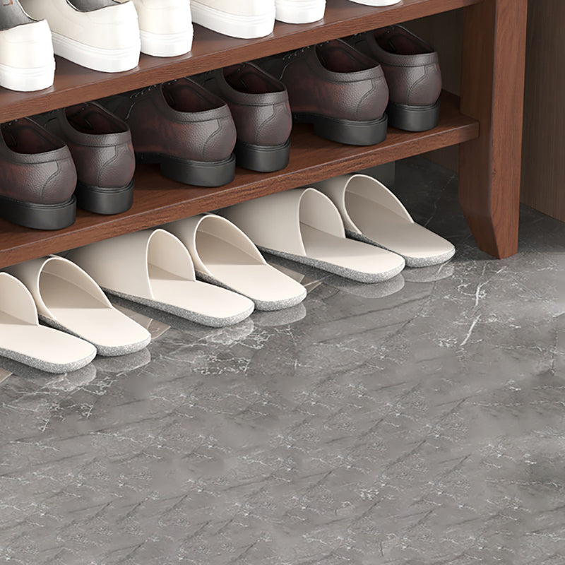 Modern Entryway Bench Rectangle 12" Width Wooden Seating Bench