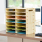 Modern Storage Filing Cabinet Wooden Frame File Cabinet for Office