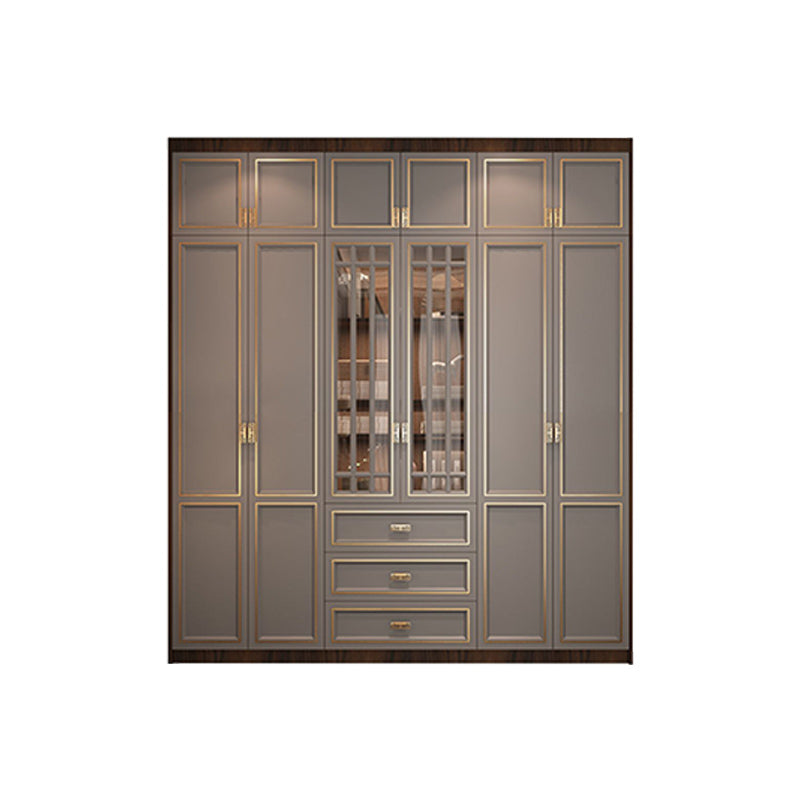 Armoire autoportante moderne Armoire de garde-robe en bois d'origine