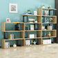 Scandinavian Wood Open Back Shelf Bookcase with Shelves for Home Office Clearhalo 'Bookcases' 'furn' 'furn_bookcases' 'Furniture' 'Office Furniture' 7802165