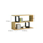 Scandinavian Wood Open Back Shelf Bookcase with Shelves for Home Office Clearhalo 'Bookcases' 'furn' 'furn_bookcases' 'Furniture' 'Office Furniture' 7802188