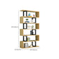 Scandinavian Wood Open Back Shelf Bookcase with Shelves for Home Office Clearhalo 'Bookcases' 'furn' 'furn_bookcases' 'Furniture' 'Office Furniture' 7802196