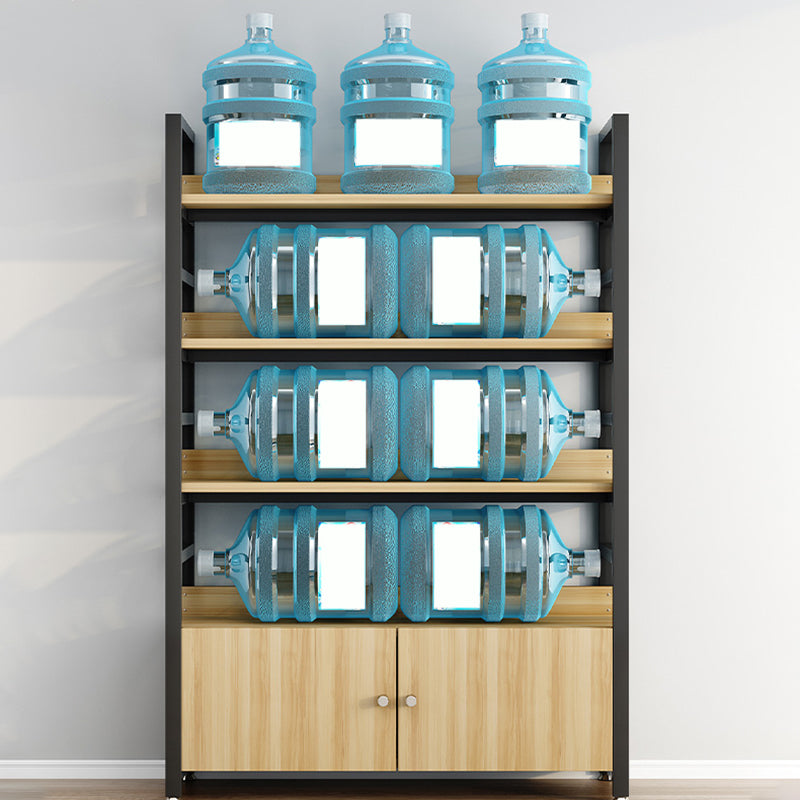 Libreria moderna di scaffali di stoccaggio aperto con mobili per la casa