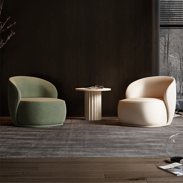 Gestoffeerde eigentijdse arm dineren en accentstoelen voor thuis