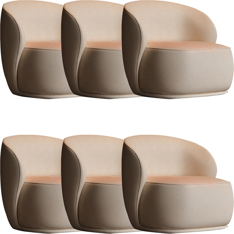 Gestoffeerde eigentijdse arm dineren en accentstoelen voor thuis