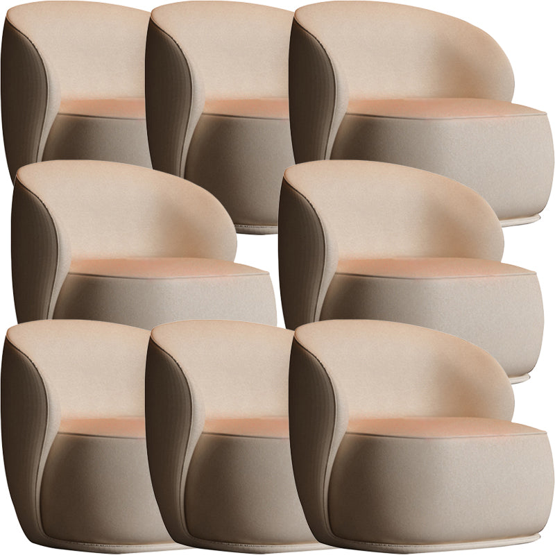 Gestoffeerde eigentijdse arm dineren en accentstoelen voor thuis