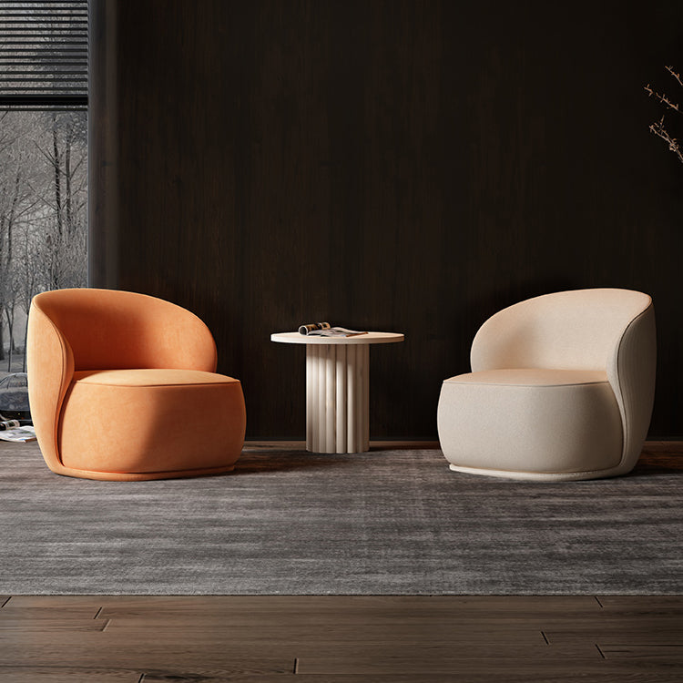 Gestoffeerde eigentijdse arm dineren en accentstoelen voor thuis