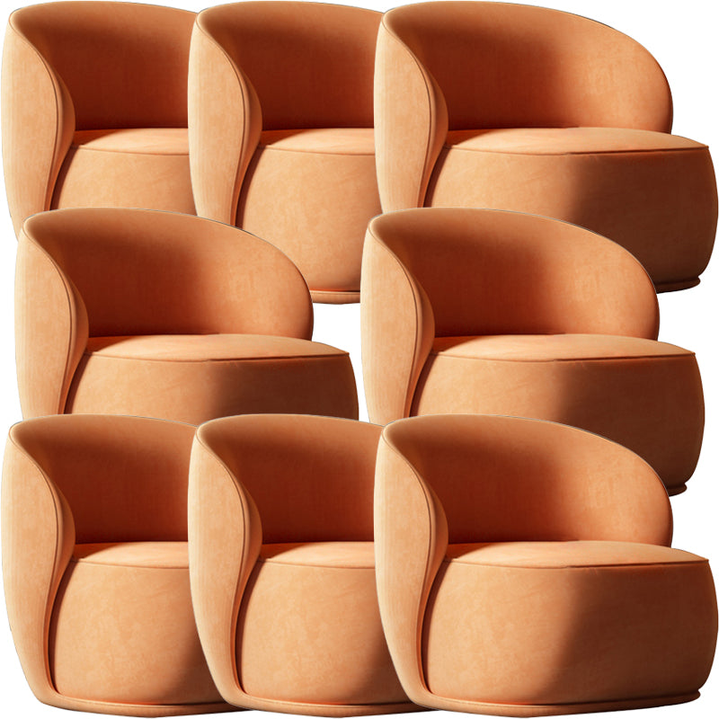 Gestoffeerde eigentijdse arm dineren en accentstoelen voor thuis