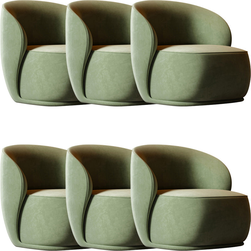 Gestoffeerde eigentijdse arm dineren en accentstoelen voor thuis