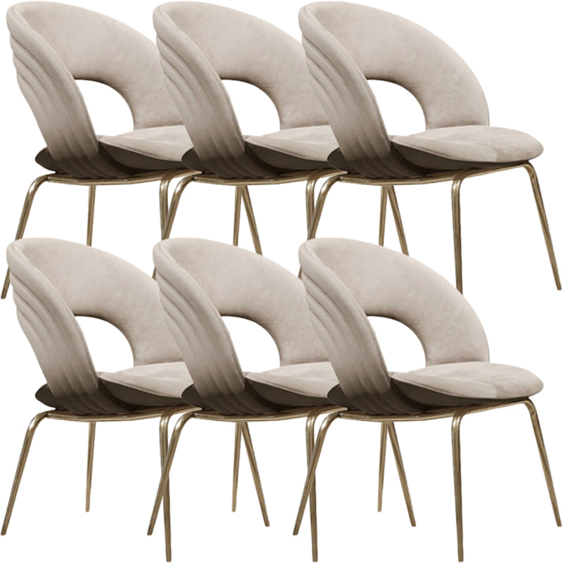 Metal contemporaneo e sedia da pranzo appesante