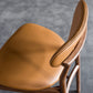 Brown Open Back Contemporary Armless Dining Room Chair for Kitchen Clearhalo 'Dining Chairs' 'Dining Tables & Seating' 'dining_chair' 'furn' 'furn_dining_chair' 'Furniture' 'Kitchen & Dining Furniture' 7805946