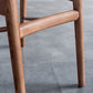 Brown Open Back Contemporary Armless Dining Room Chair for Kitchen Clearhalo 'Dining Chairs' 'Dining Tables & Seating' 'dining_chair' 'furn' 'furn_dining_chair' 'Furniture' 'Kitchen & Dining Furniture' 7805952