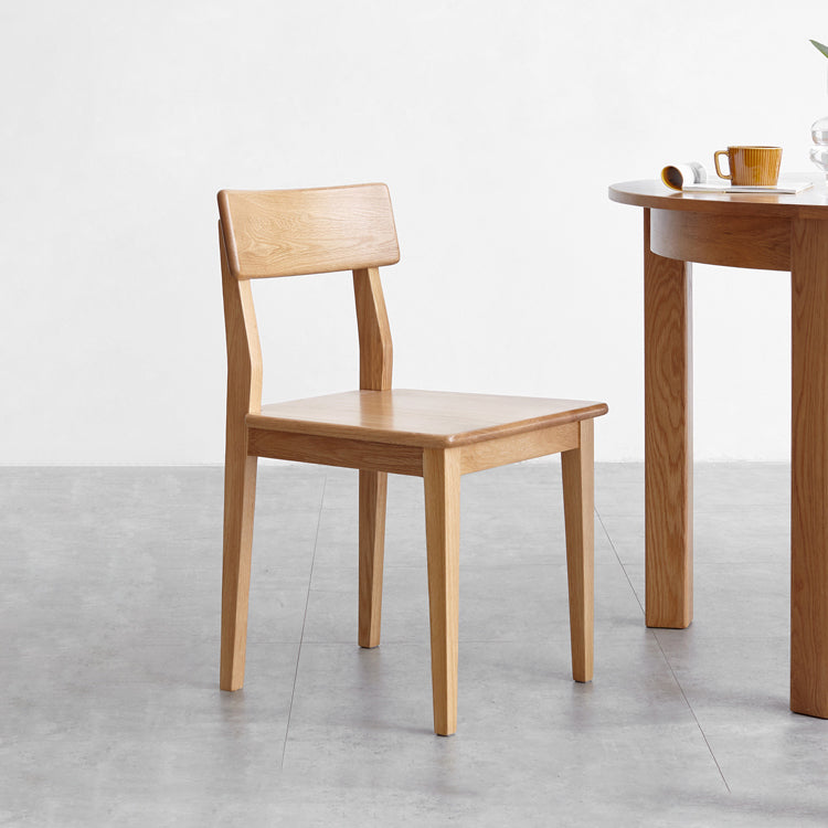 Sillas de comedor sin brazo de madera contemporánea para el comedor para el comedor
