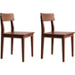 Sillas de comedor sin brazo de madera contemporánea para el comedor para el comedor