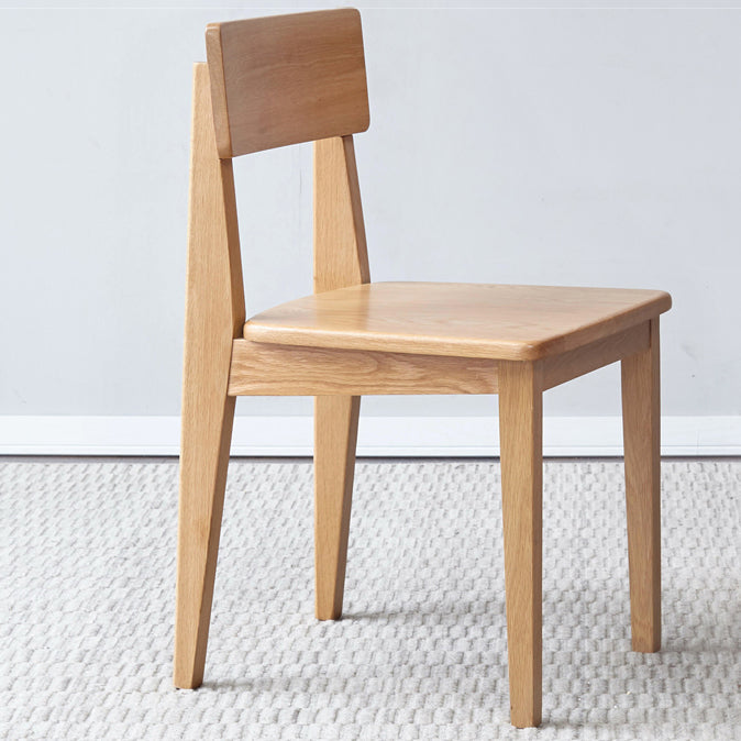 Sillas de comedor sin brazo de madera contemporánea para el comedor para el comedor