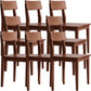 Sillas de comedor sin brazo de madera contemporánea para el comedor para el comedor