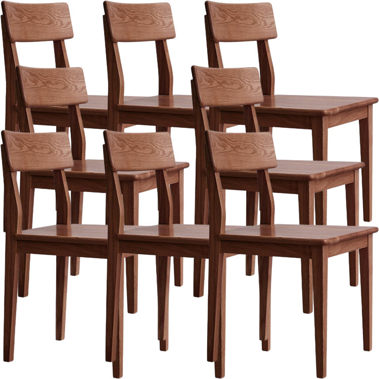Sillas de comedor sin brazo de madera contemporánea para el comedor para el comedor