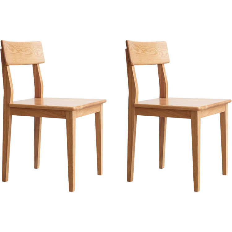 Sillas de comedor sin brazo de madera contemporánea para el comedor para el comedor