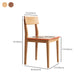 Sillas de comedor sin brazo de madera contemporánea para el comedor para el comedor