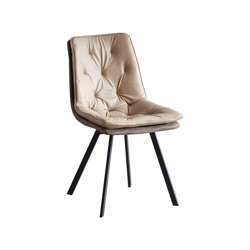 Chaise de salle à manger Parsons à bras sans arborescence intérieur industriel