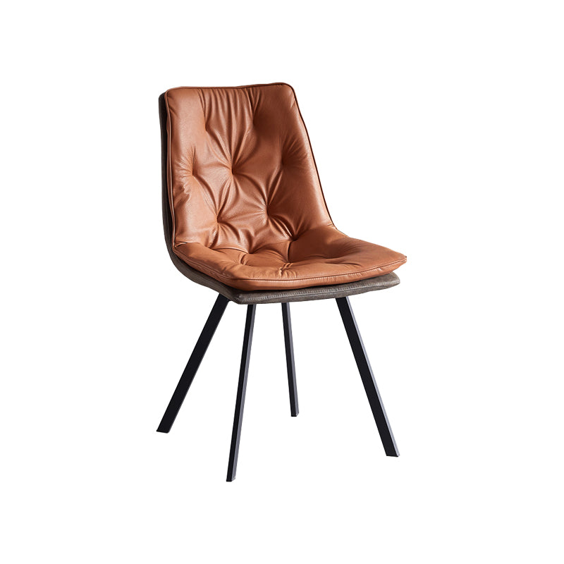 Chaise de salle à manger Parsons à bras sans arborescence intérieur industriel