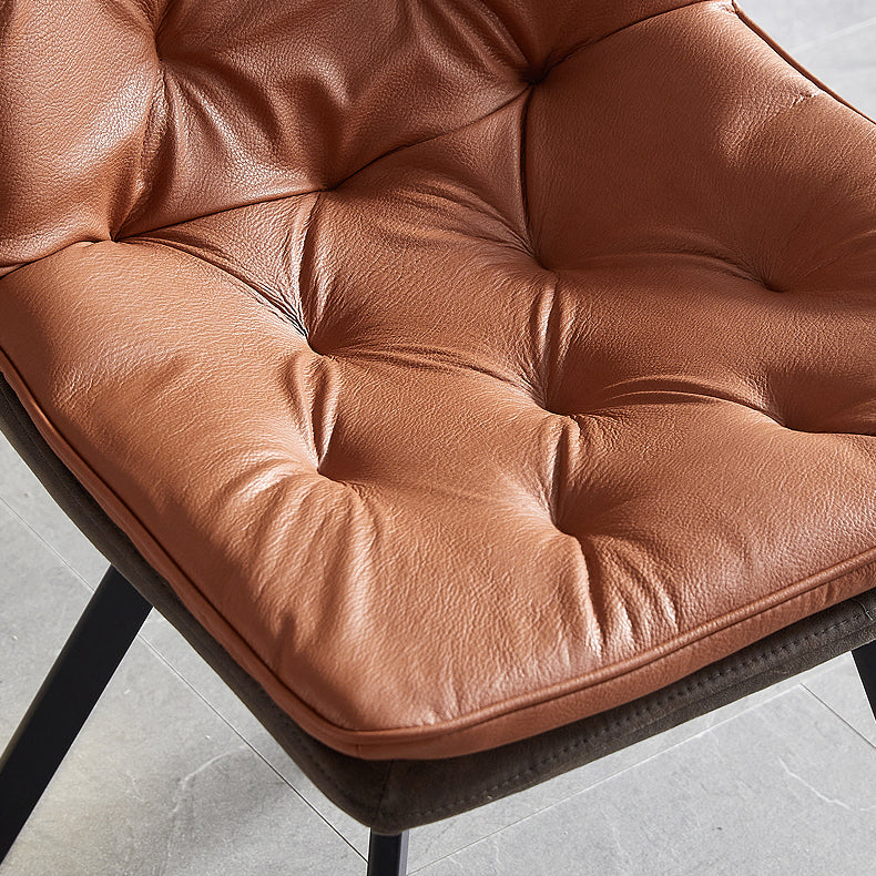 Chaise de salle à manger Parsons à bras sans arborescence intérieur industriel