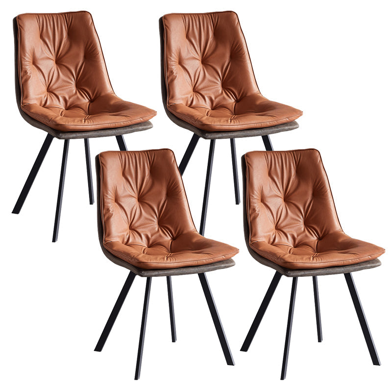 Chaise de salle à manger Parsons à bras sans arborescence intérieur industriel