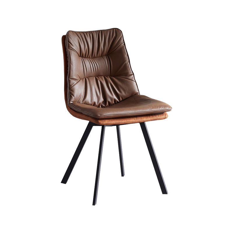 Chaise de salle à manger Parsons à bras sans arborescence intérieur industriel