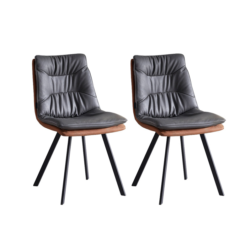 Chaise de salle à manger Parsons à bras sans arborescence intérieur industriel