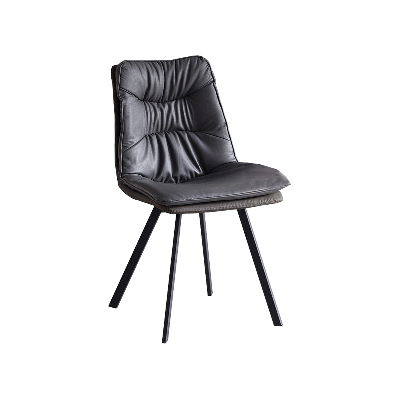 Chaise de salle à manger Parsons à bras sans arborescence intérieur industriel