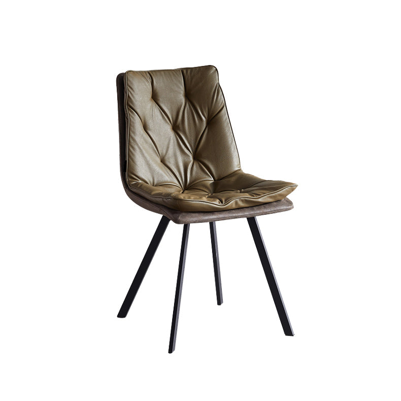 Chaise de salle à manger Parsons à bras sans arborescence intérieur industriel