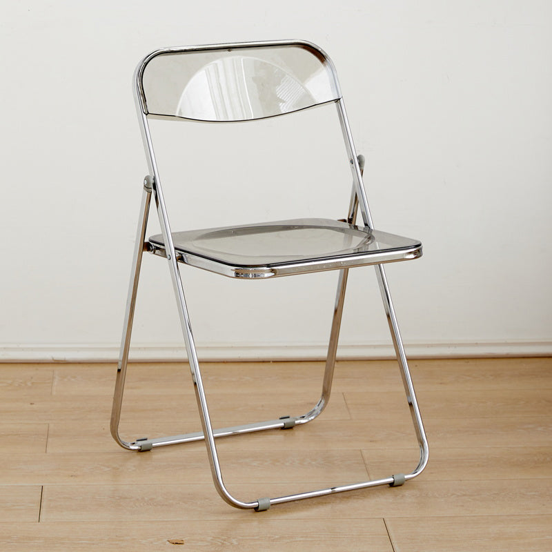 Chaises de salle à manger sans bras en métal contemporain (ensemble de 4/8)