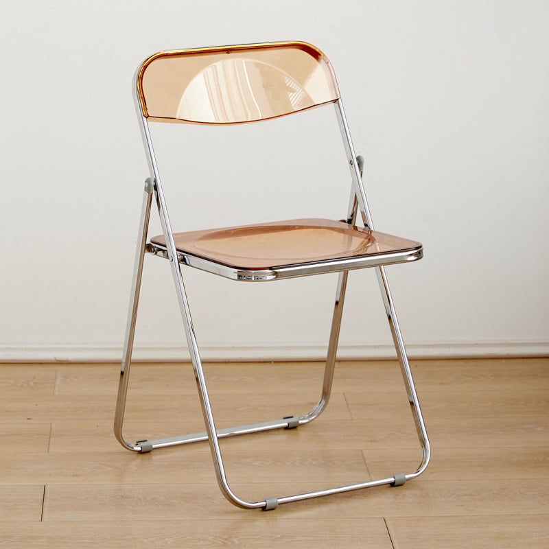 Chaises de salle à manger sans bras en métal contemporain (ensemble de 4/8)