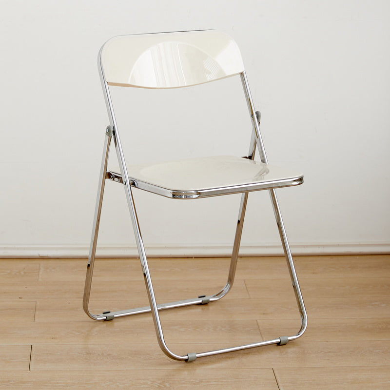 Chaises de salle à manger sans bras en métal contemporain (ensemble de 4/8)