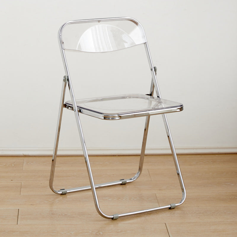 Chaises de salle à manger sans bras en métal contemporain (ensemble de 4/8)