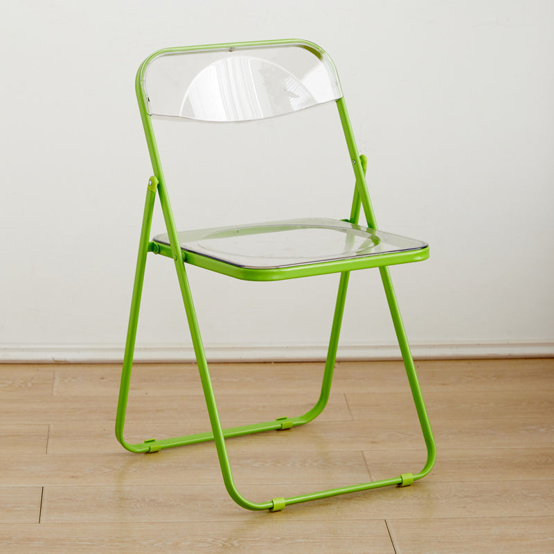 Chaises de salle à manger sans bras en métal contemporain (ensemble de 4/8)