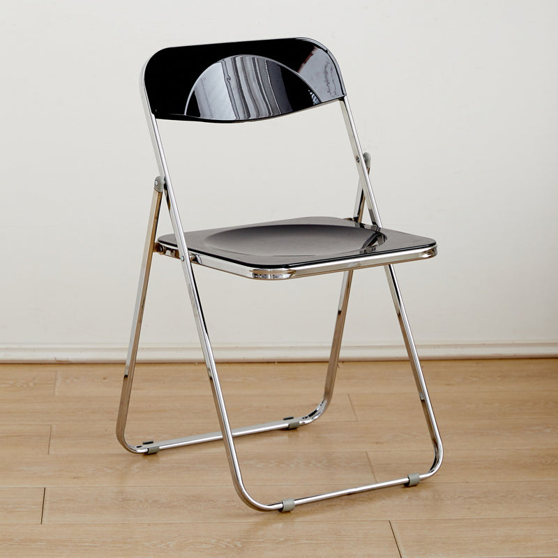 Chaises de salle à manger sans bras en métal contemporain (ensemble de 4/8)