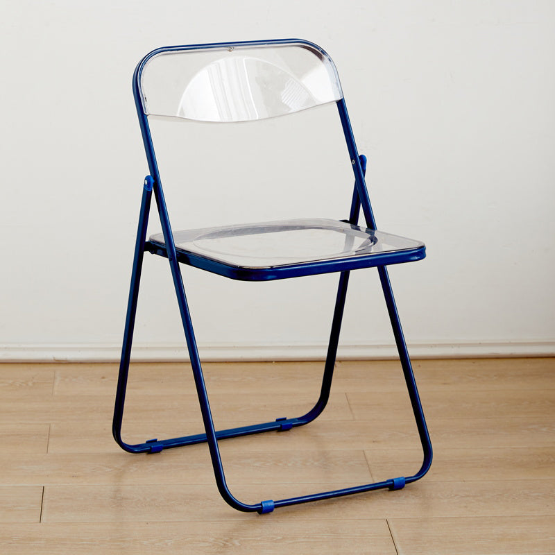 Chaises de salle à manger sans bras en métal contemporain (ensemble de 4/8)